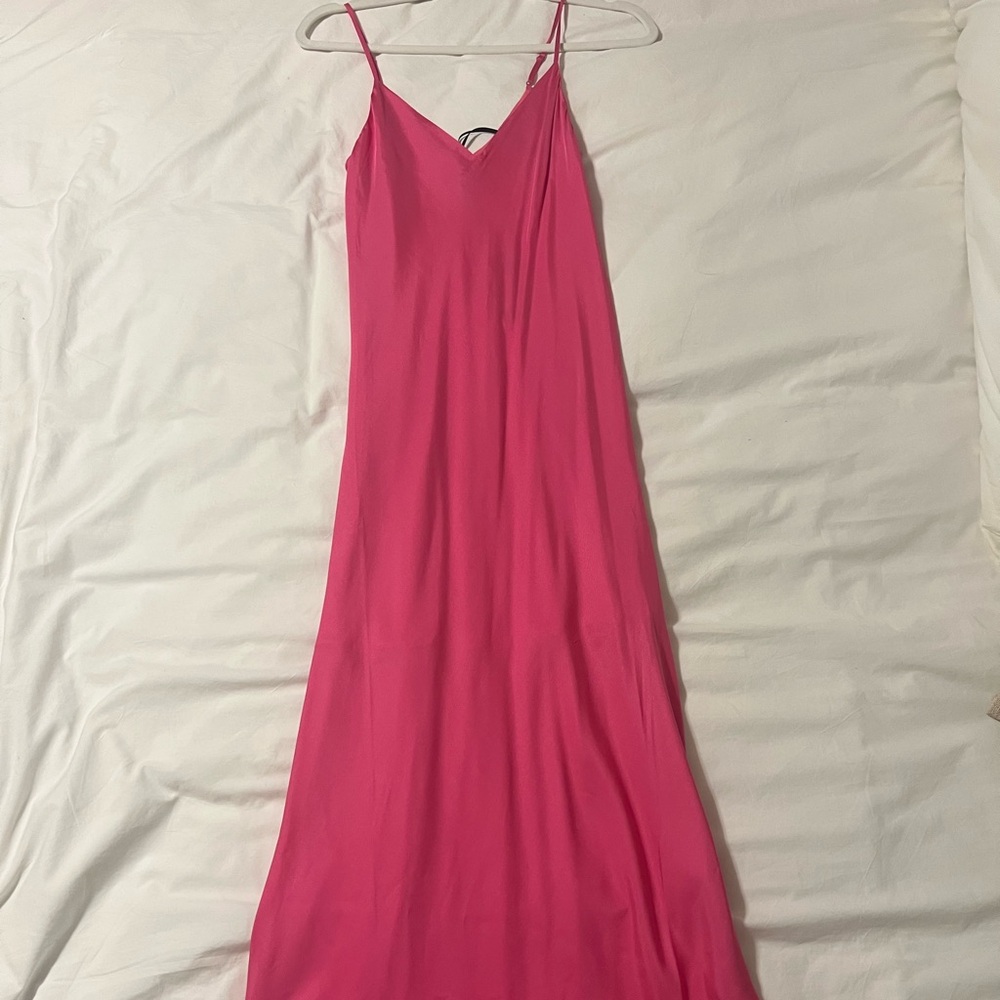 rag & bone Vibrant Pink Maxi Dress